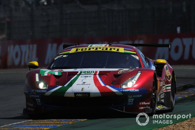#71 AF Corse Ferrari 488 GTE EVO: Davide Rigon, Sam Bird, Miguel Molina