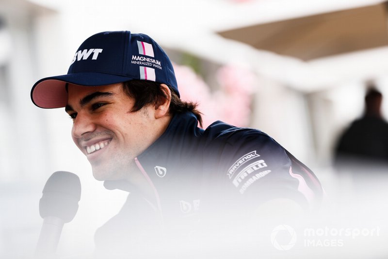 Lance Stroll, Racing Point parla con i media