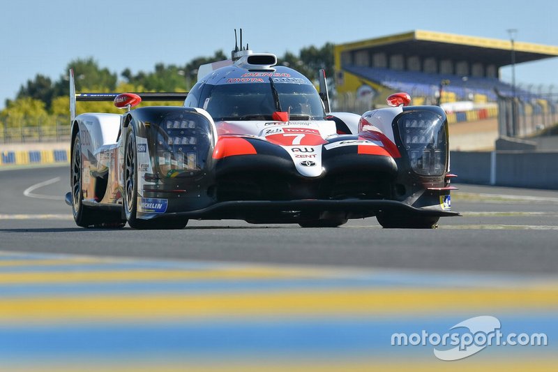 #7 Toyota Gazoo Racing Toyota TS050: Mike Conway, Kamui Kobayashi, Jose Maria Lopez, Brendon Hartley, Sébastien Buemi