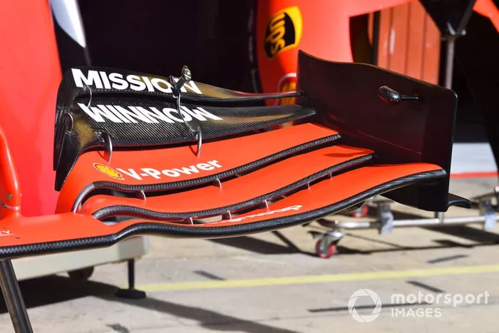 Alerón delantero del Ferrari SF90