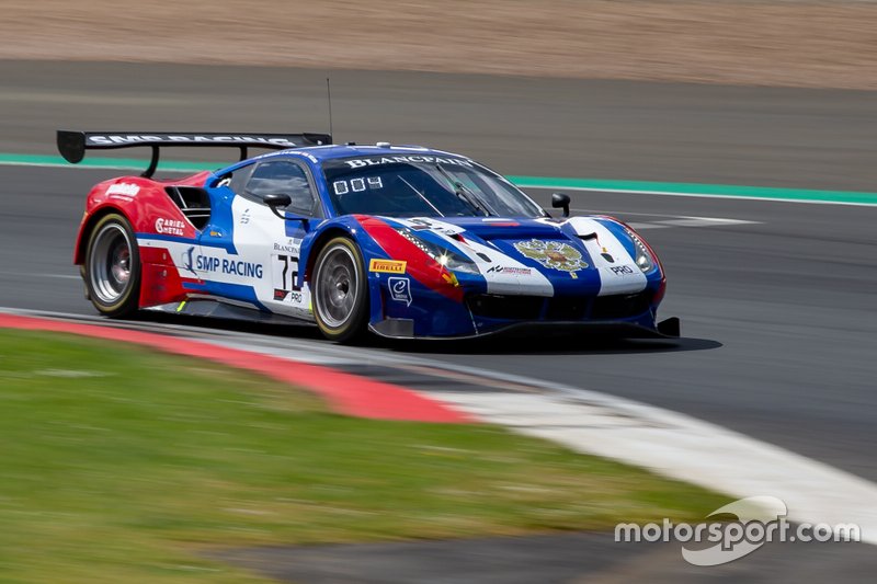 #72 SMP Racing Ferrari 488 GT3: Mikhail Aleshin, Miguel Molina, Davide Rigon