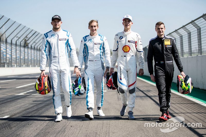 Rookies, Jake Dennis, R-Motorsport, Ferdinand Habsburg, R-Motorsport, Shelton van der Linde, BMW Team RBM, Jonathan Aberdein, Audi Sport Team WRT