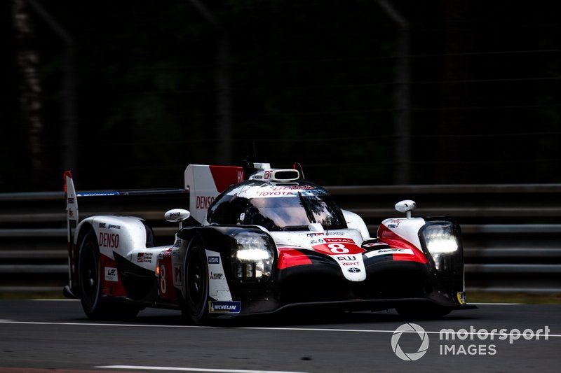 #8 Toyota Gazoo Racing, Toyota TS050 Hybrid: Sebastien Buemi, Kazuki Nakajima, Fernando Alonso
