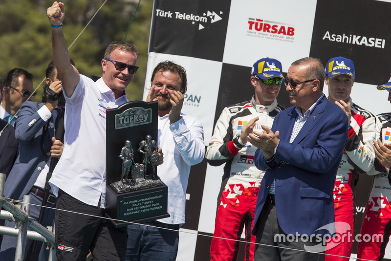 Podium: Tommi Makinen, Toyota Gazoo Racing