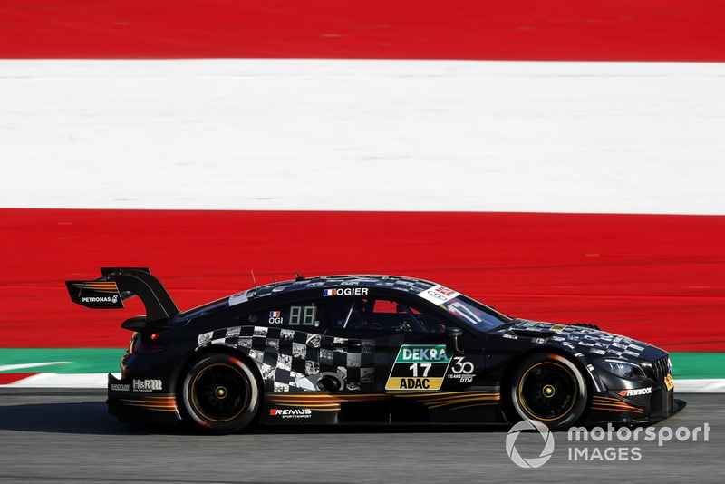 Auch auf der Rundstrecke fühlt Ogier sich wohl. Nach Gaststarts unter anderem im GT-Masters und Porsche-Supercup erfüllt sich der Franzose im September 2018 mit einem DTM-Start für Mercedes einen Traum.