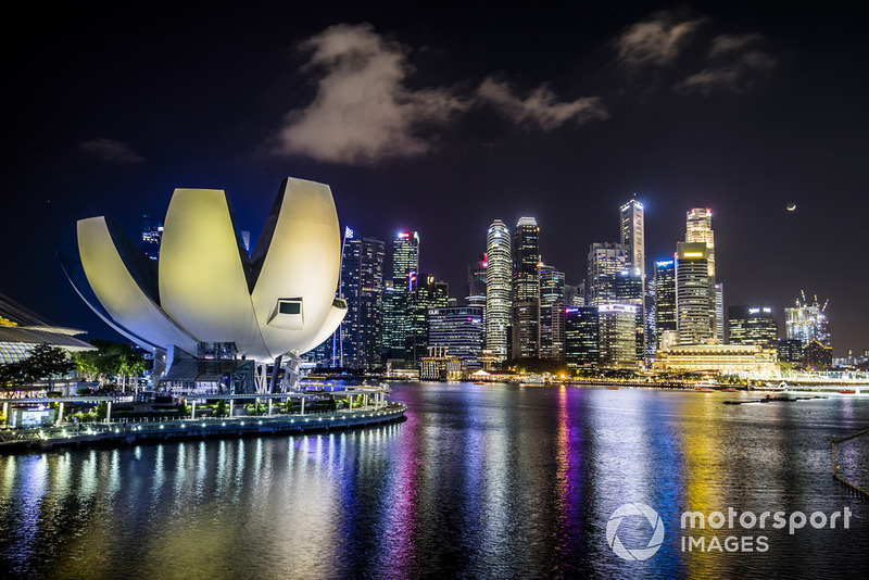Singapour depuis la Marina Bay