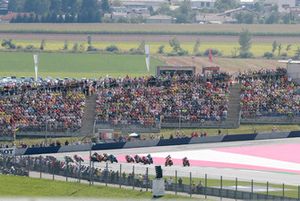 Start zum GP Österreich 2018 in Spielberg: Andrea Dovizioso, Ducati Team, führt