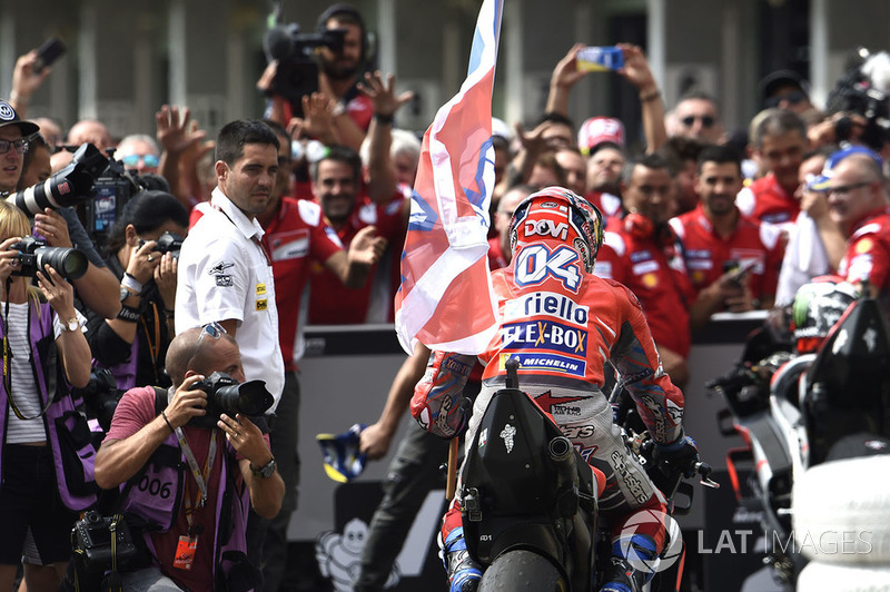 Yarış galibi Andrea Dovizioso, Ducati Team