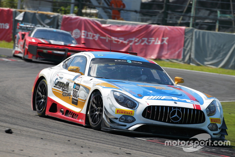 #888 Mercedes-AMG Team GrrupeM Racing Mercedes-AMG GT3: Raffaele Marciello, Maro Engel and Tristan Vautier