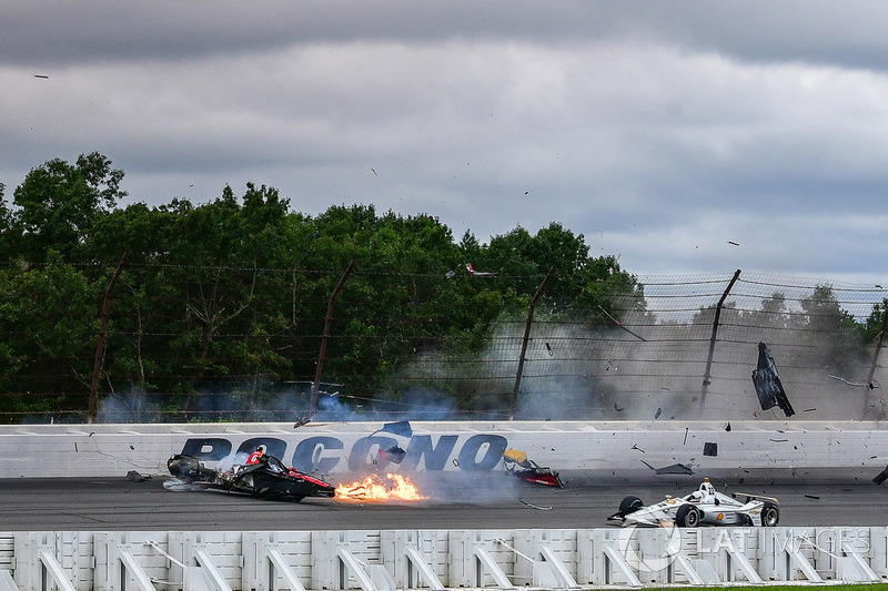 Acidente de Robert Wickens em Pocono