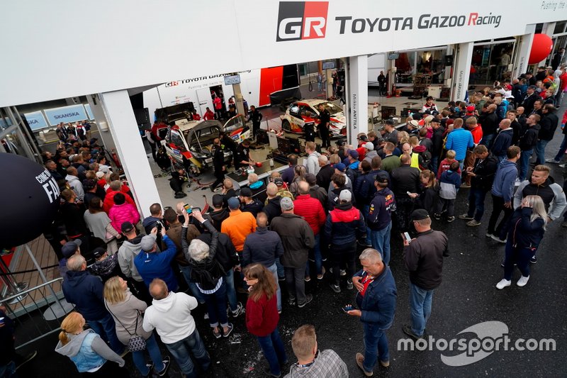 Área de servicio de Toyota Gazoo Racing WRT