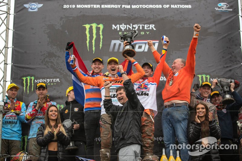 Calvin Vlaanderen, Jeffrey Herlings, Glenn Coldenhoff, TeamNL