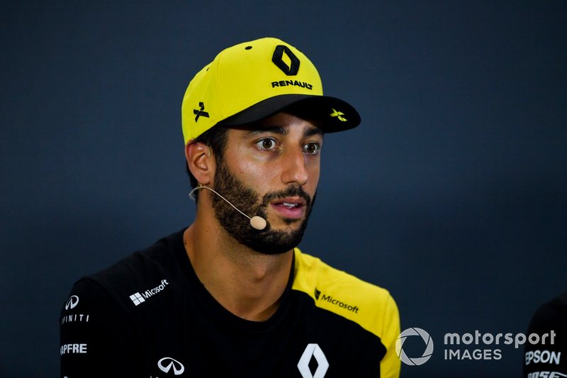 Daniel Ricciardo, Renault F1 Team in conferenza stampa