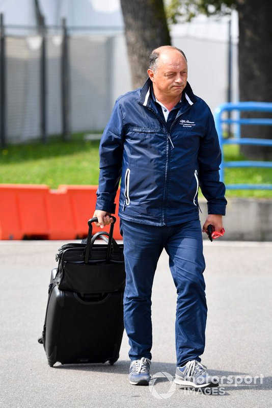 Frederic Vasseur, Team Principal, Alfa Romeo Racing