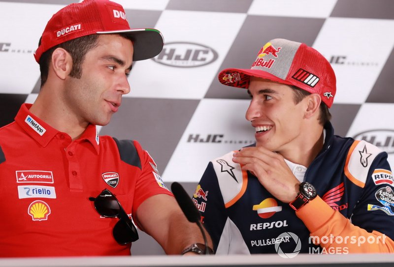 Danilo Petrucci, Ducati Team, Marc Marquez, Repsol Honda Team
