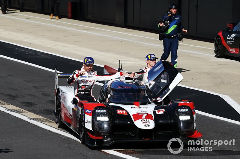 #7 Toyota Gazoo Racing Toyota TS050: Mike Conway, Jose Maria Lopez, Kamui Kobayashi
