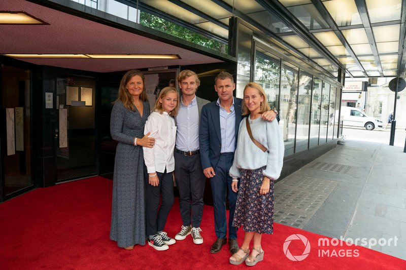 Tom Kristensen with his family