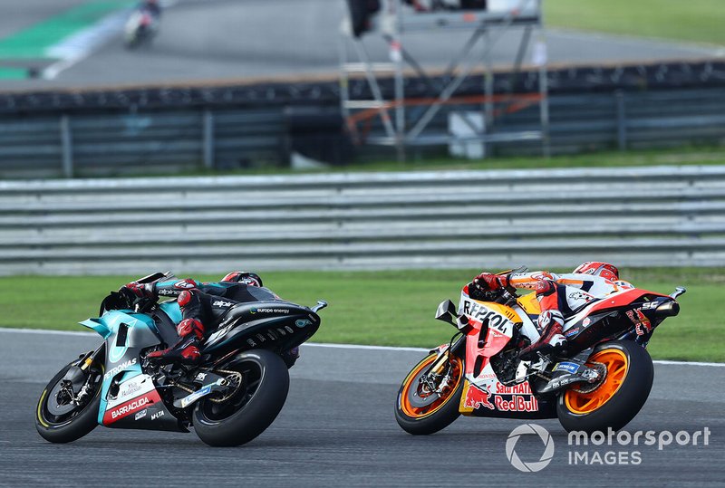 Fabio Quartararo, Petronas Yamaha SRT, Marc Marquez, Repsol Honda Team
