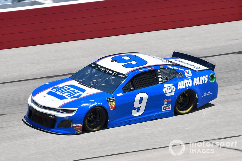 Chase Elliott, Hendrick Motorsports, Chevrolet Camaro NAPA Throwback