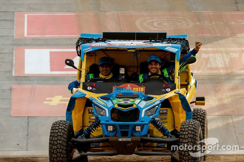 Bruno Varela e Maykel Justo no Dakar 2019