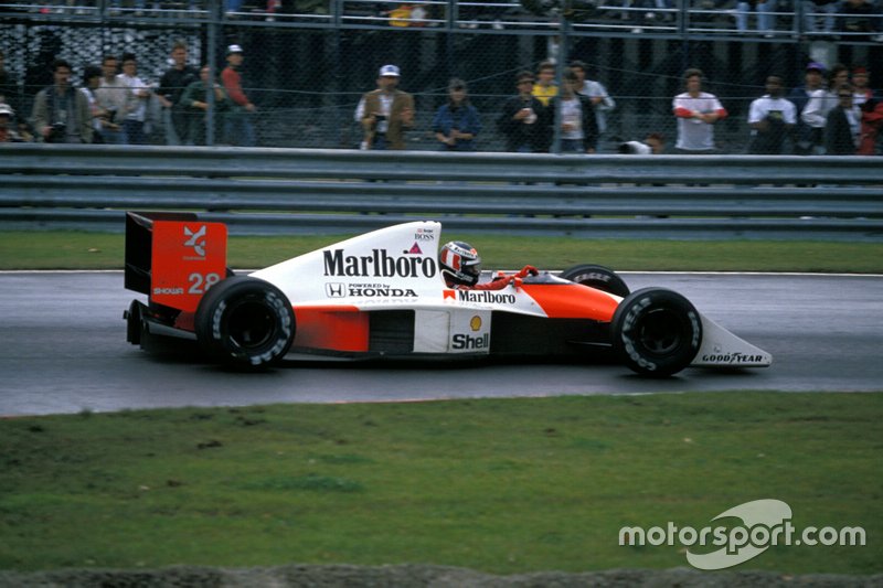 Gerhard Berger, McLaren MP4-5B Honda