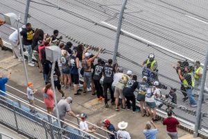 Darrell Wallace Jr., Richard Petty Motorsports with fans