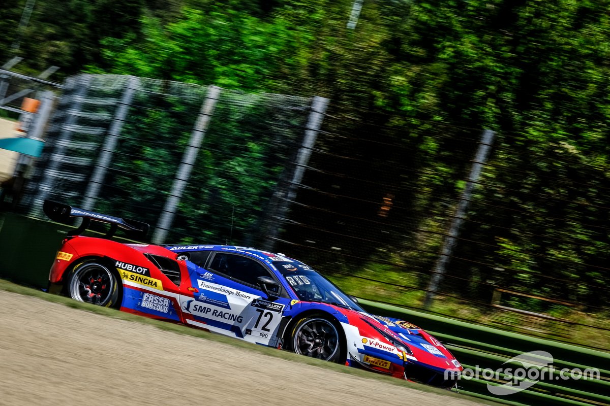 #72 SMP Racing Ferrari 488 GT3: Sergey Sirotkin, Davide Rigon, Miguel Molina