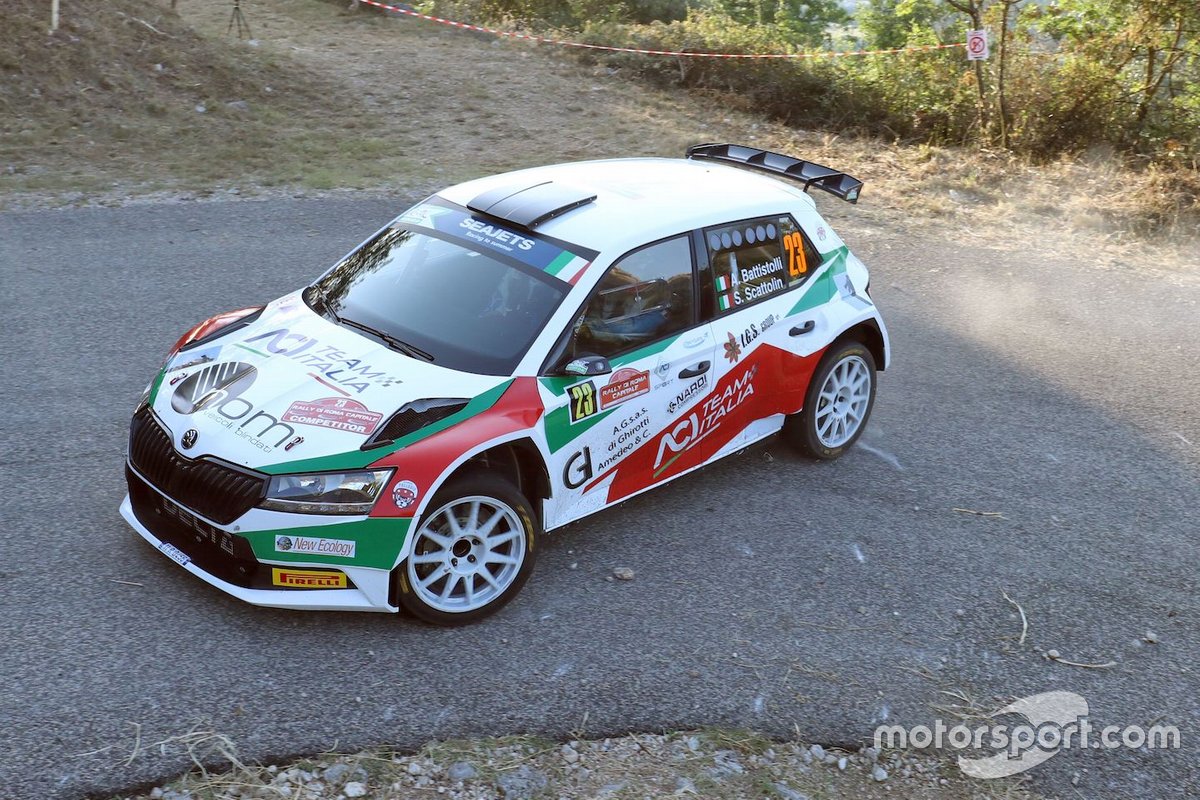 Alberto Battistolli, Simone Scattolin, Skoda Fabia R5