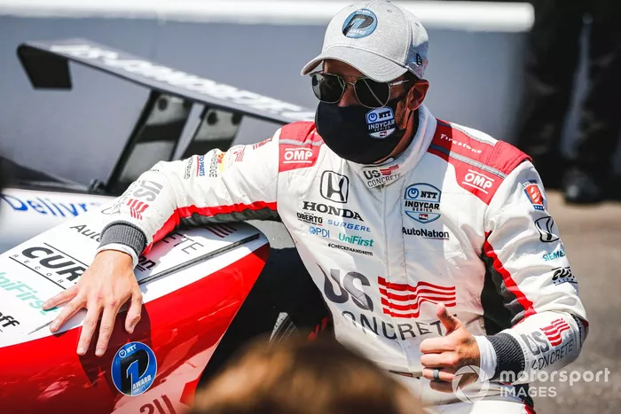 Marco Andretti, Andretti Herta with Marco & Curb-Agajanian Honda, autor de la pole de la Indy 500 2020