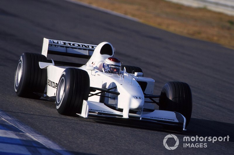 Jos Verstappen, Honda RA099 F1 test car