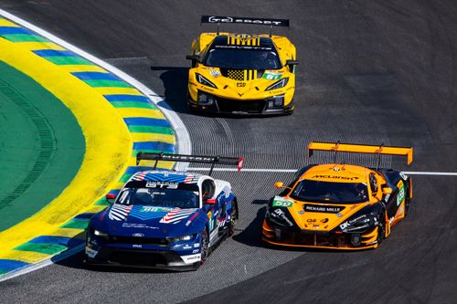 #88 Proton Competition Ford Mustang LMGT3: Stefano Gattuso, Giammarco Levorato, Dennis Olsen, #59 United Autosports Mclaren 720S LMGT3 Evo: James Cottingham, Sebastien Baud, Gregoire Saucy #81 TF Sport Corvette Z06 LMGT3.R: Tom Van Rompuy, Rui Andrade, Ch