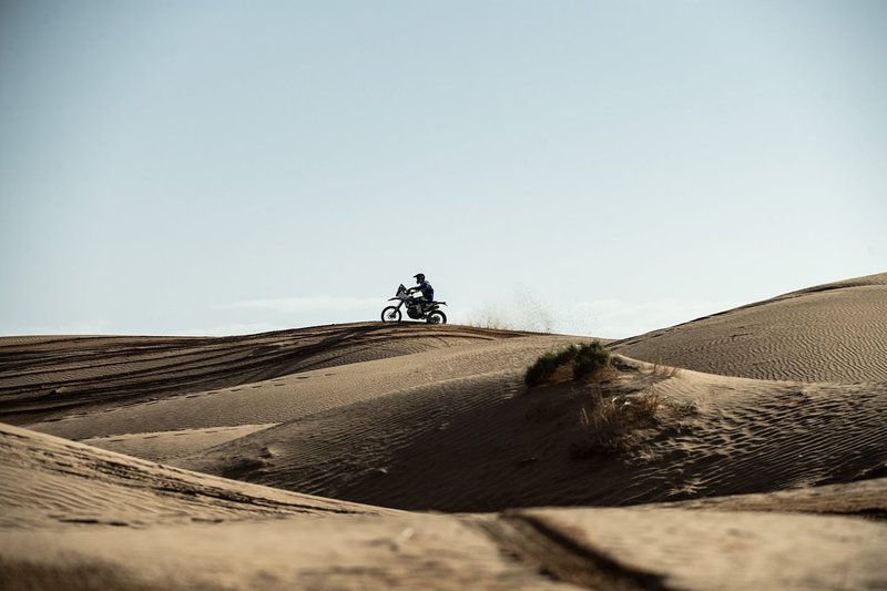 Motos en las dunas