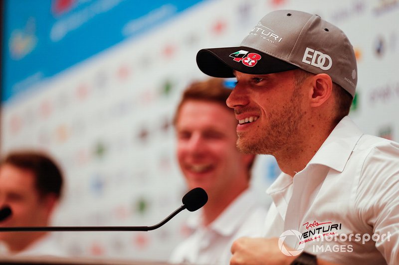Edoardo Mortara, Venturi Formula E, in conferenza stampa