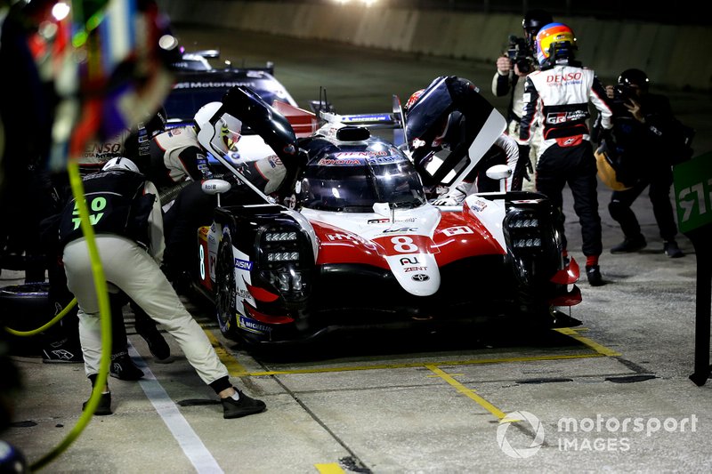 #8 Toyota Gazoo Racing Toyota TS050: Sébastien Buemi, Kazuki Nakajima, Fernando Alonso