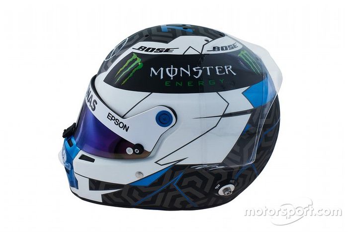 Casco de Valtteri Bottas, Mercedes, para 2019
