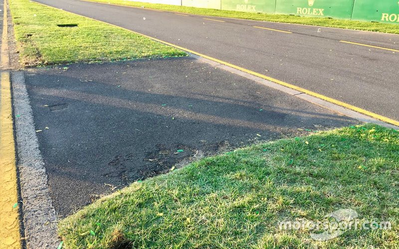 Lokasi Daniel Ricciardo kehilangan sayap depan