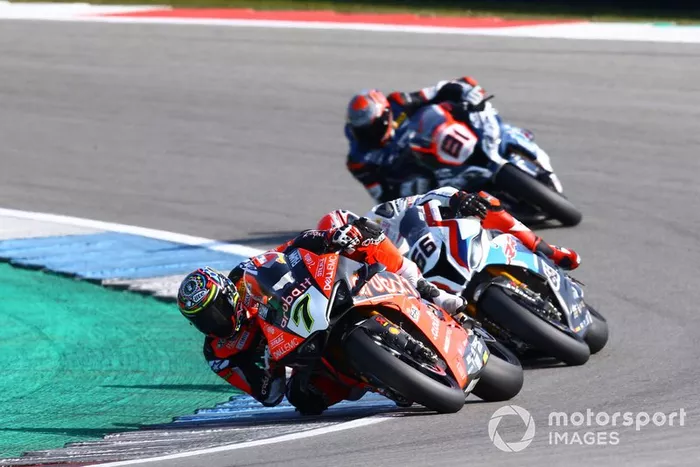Chaz Davies, Aruba.it Racing-Ducati Team, Tom Sykes, BMW Motorrad WorldSBK Team