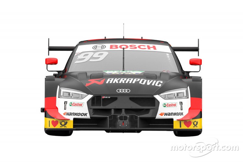 Автомобиль Audi RS5 DTM Майка Роккенфеллера