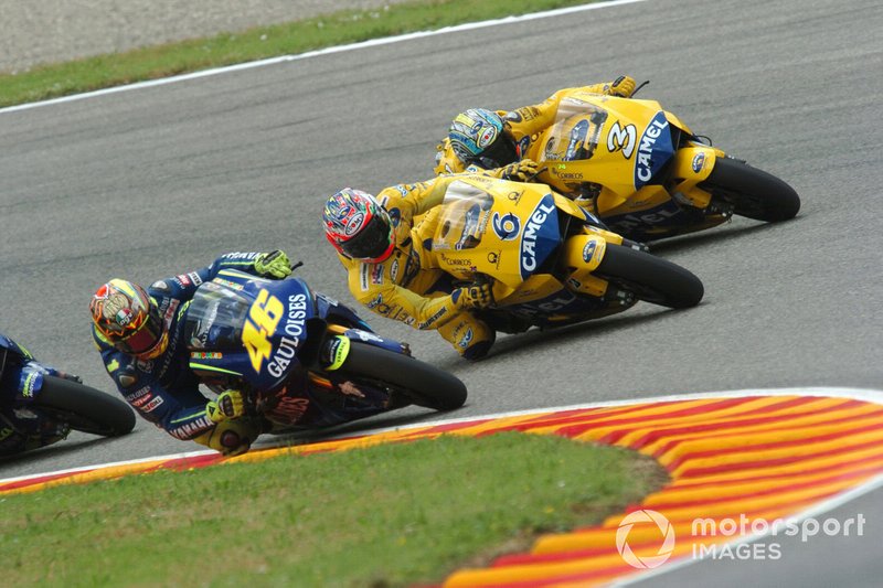 Valentino Rossi, Yamaha Factory Team, Makoto Tamada, Max Biaggi, Honda