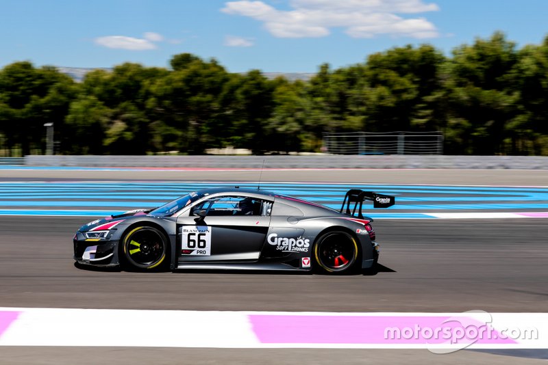 #66 Attempto Racing Audi R8 LMS GT3 Evo: Kelvin van der Linde, Clemens Schmid, Nick Foster