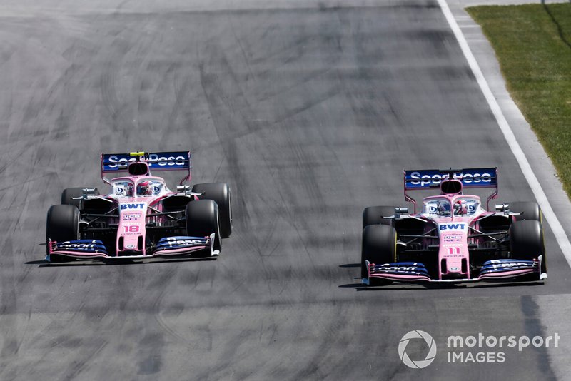 Sergio Pérez, Racing Point RP19, Lance Stroll, Racing Point RP19