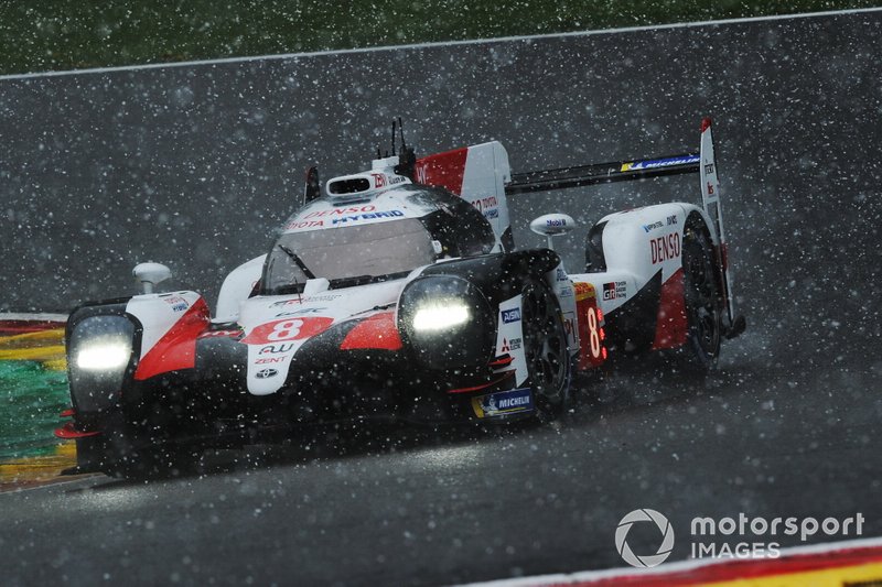 #8 Toyota Gazoo Racing Toyota TS050: Sébastien Buemi, Kazuki Nakajima, Fernando Alonso