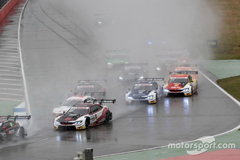 Timo Glock, BMW Team RMG, BMW M4 DTM, alla partenza