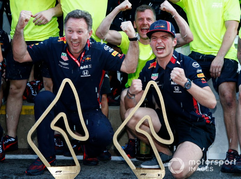 Christian Horner, Max Verstappen, Red Bull Racing