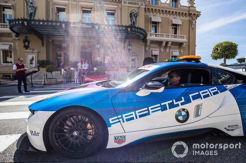 BMW i8 Coche de seguridad conducido por Bruno Correa