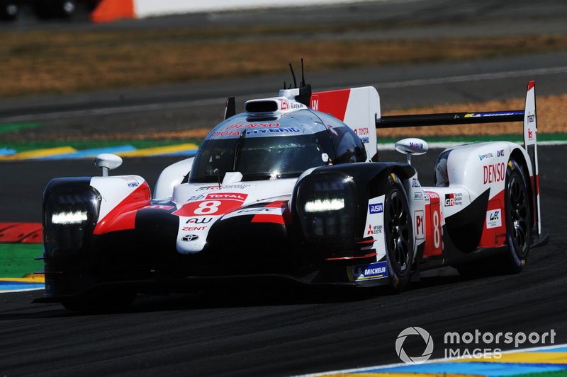 #8 Toyota Gazoo Racing Toyota TS050: Sébastien Buemi, Kazuki Nakajima, Fernando Alonso