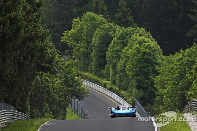 Romain Dumas, Volkswagen ID.R, auf der Nürburgring-Nordschleife