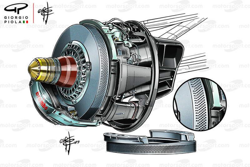 Red Bull RB15 brembo caliper