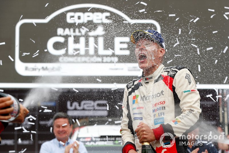 Podio: Ott Tänak, Martin Järveoja, Toyota Gazoo Racing WRT Toyota Yaris WRC