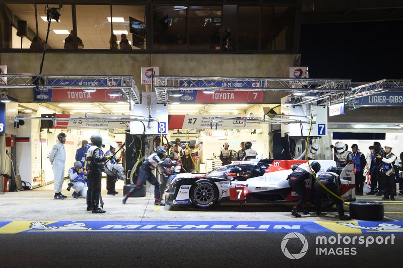 #7 Toyota Gazoo Racing Toyota TS050: Mike Conway, Kamui Kobayashi, Jose Maria Lopez